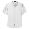 Port Authority Men's White Short Sleeve Easy Care, Soil Resistant Shirt