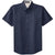 Port Authority Men's Navy/Light Stone Short Sleeve Easy Care Shirt