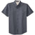 Port Authority Men's Steel Grey/Light Stone Short Sleeve Easy Care Shirt