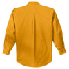 Port Authority Men's Athletic Gold/Light Stone Extended Size Long Sleeve Easy Care Shirt