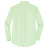 Port Authority Men's Green Mist Long Sleeve Non-Iron Twill Shirt