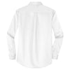 Port Authority Men's White Long Sleeve Non-Iron Twill Shirt