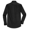 Port Authority Men's Black Stretch Poplin Shirt