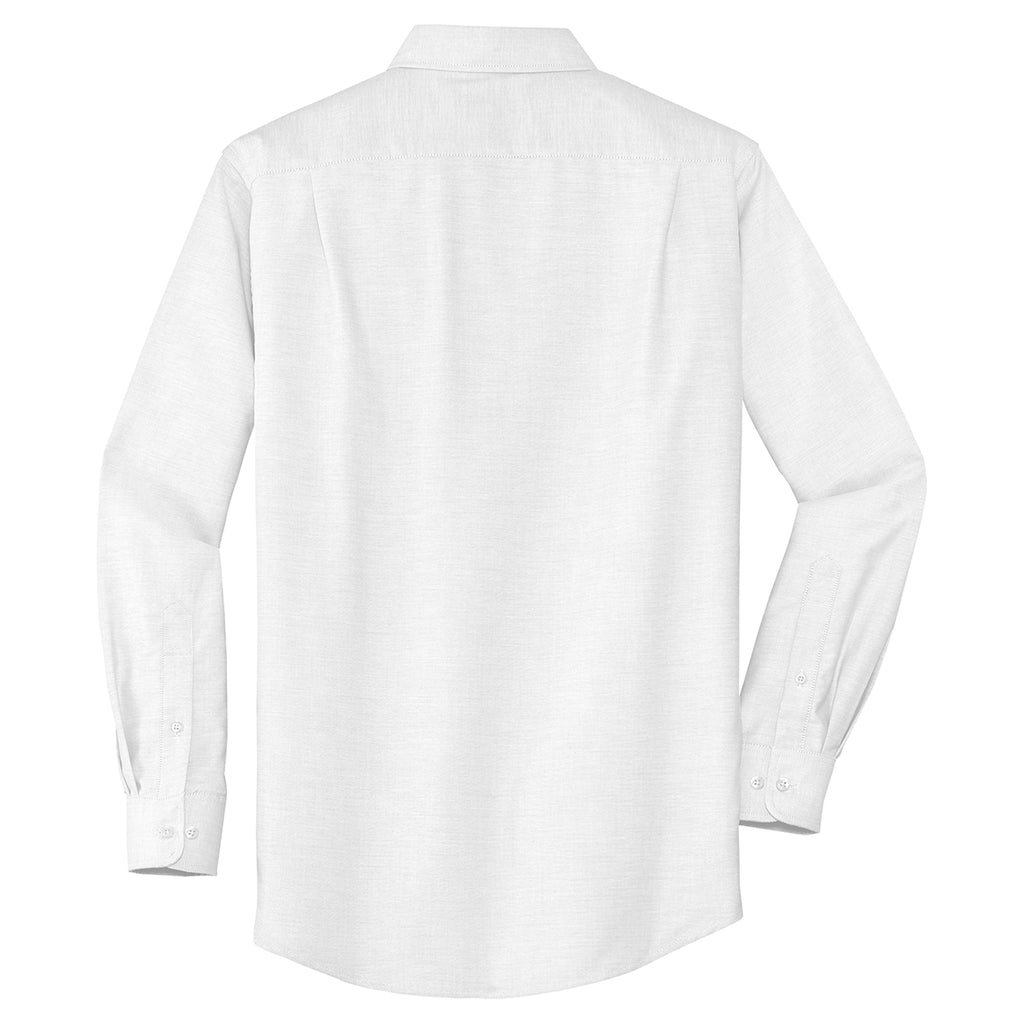 Port Authority Men's White SuperPro Oxford Shirt