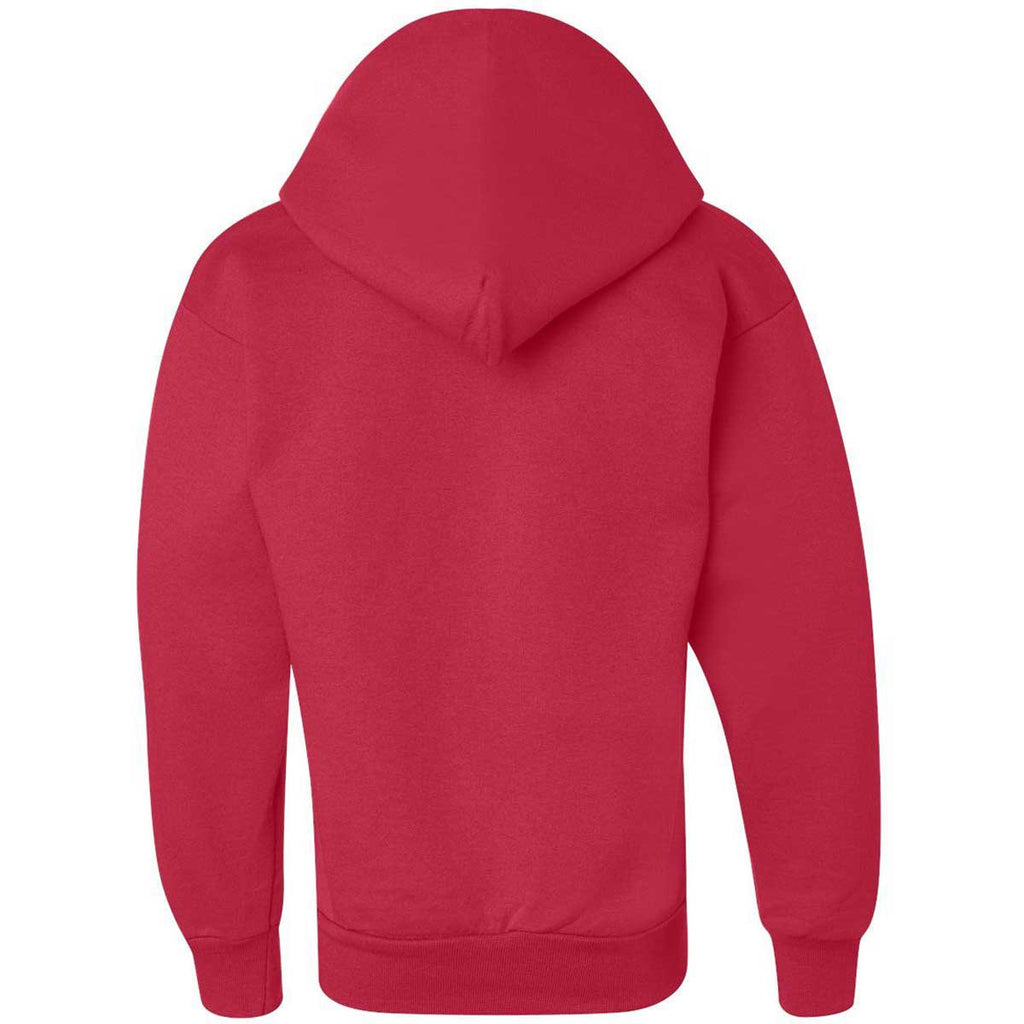 Champion Youth Scarlet Eco 9-Ounce Pullover Hood