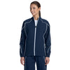 Russell Athletic Women's Navy/White Team Prestige Full-Zip Jacket