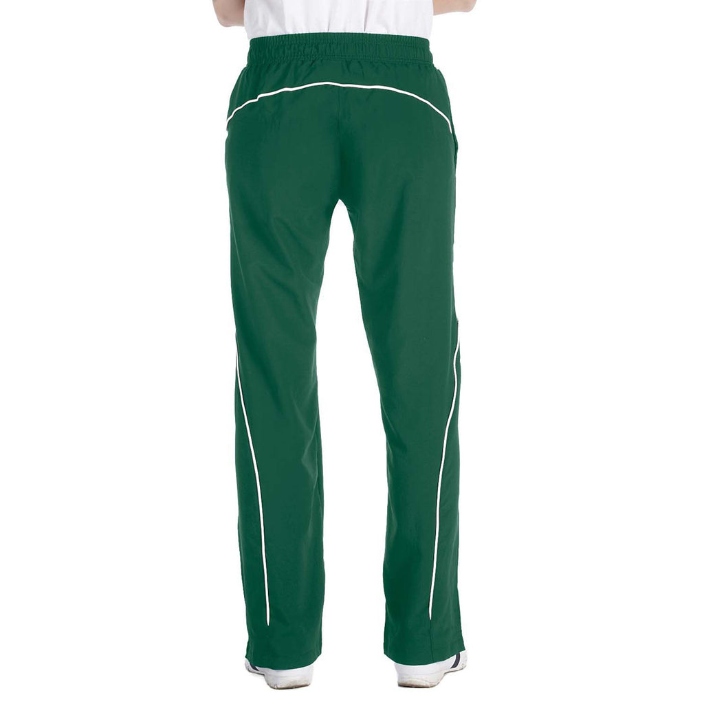 Russell Athletic Women's Dark Green/White Team Prestige Pant