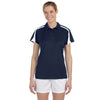 Russell Athletic Women's Navy/White Team Game Day Polo