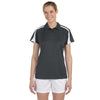 Russell Athletic Women's Stealth/White Team Game Day Polo