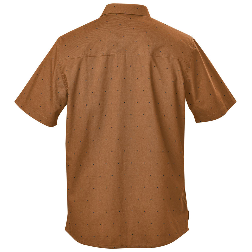 Stormtech Men's Mineral/Black Molokai Short Sleeve Shirt