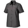Stormtech Women's Carbon/Black Molokai Short Sleeve Shirt