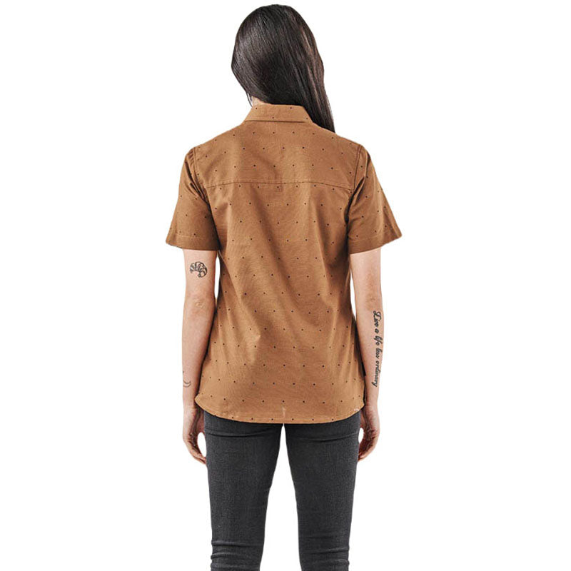 Stormtech Women's Mineral/Black Molokai Short Sleeve Shirt