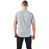 Stormtech Men's Zinc/White Skeena Short Sleeve Shirt