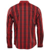 Stormtech Men's Red Plaid Muirfield Performance Long Sleeve Shirt