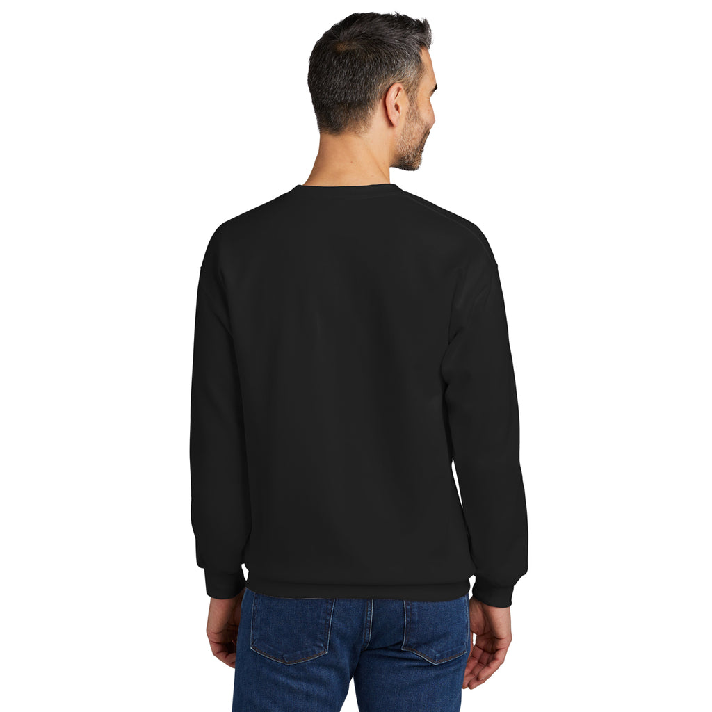 Gildan Men's Black Softstyle Crewneck Sweatshirt
