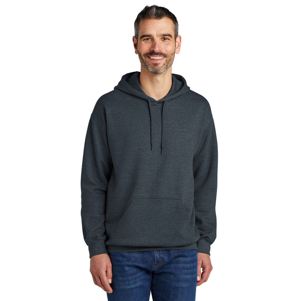 Gildan Men's Dark Heather Softstyle Pullover Hooded Sweatshirt