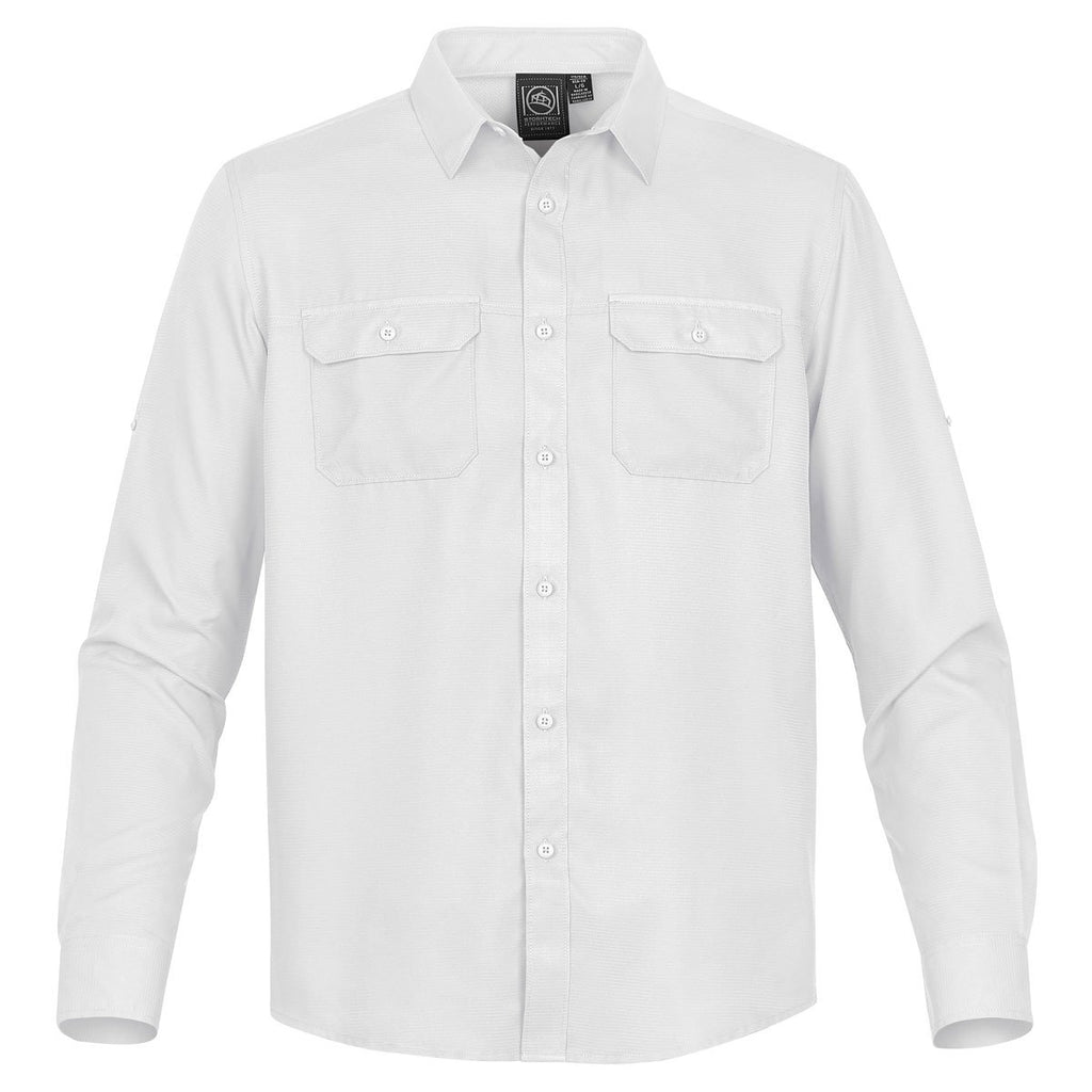 Stormtech Men\'s White Safari Shirt