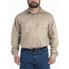 Berne Men's Desert Utility Lightweight Canvas Woven Shirt