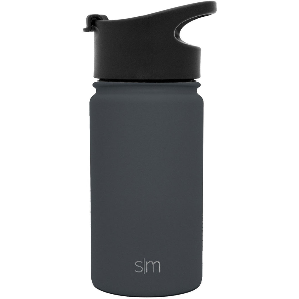 Simple Modern Graphite Summit Water Bottle with Flip Lid - 14oz