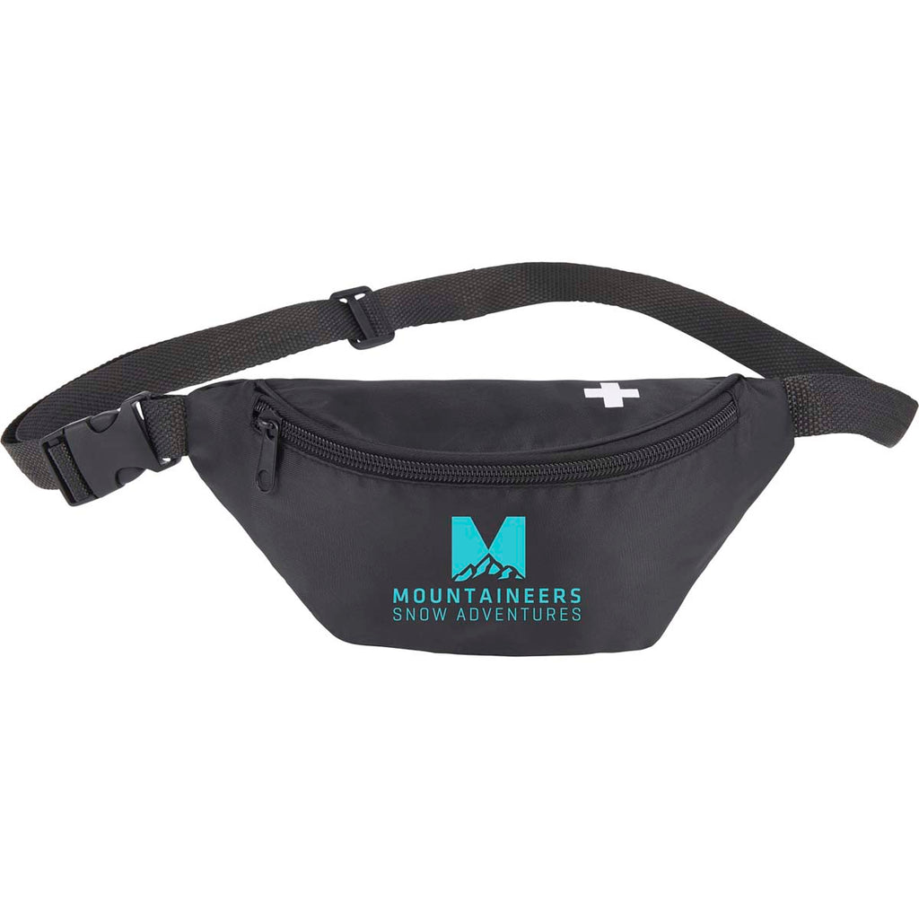 Bullet Black Hipster 18-Piece First Aid Fanny Pack