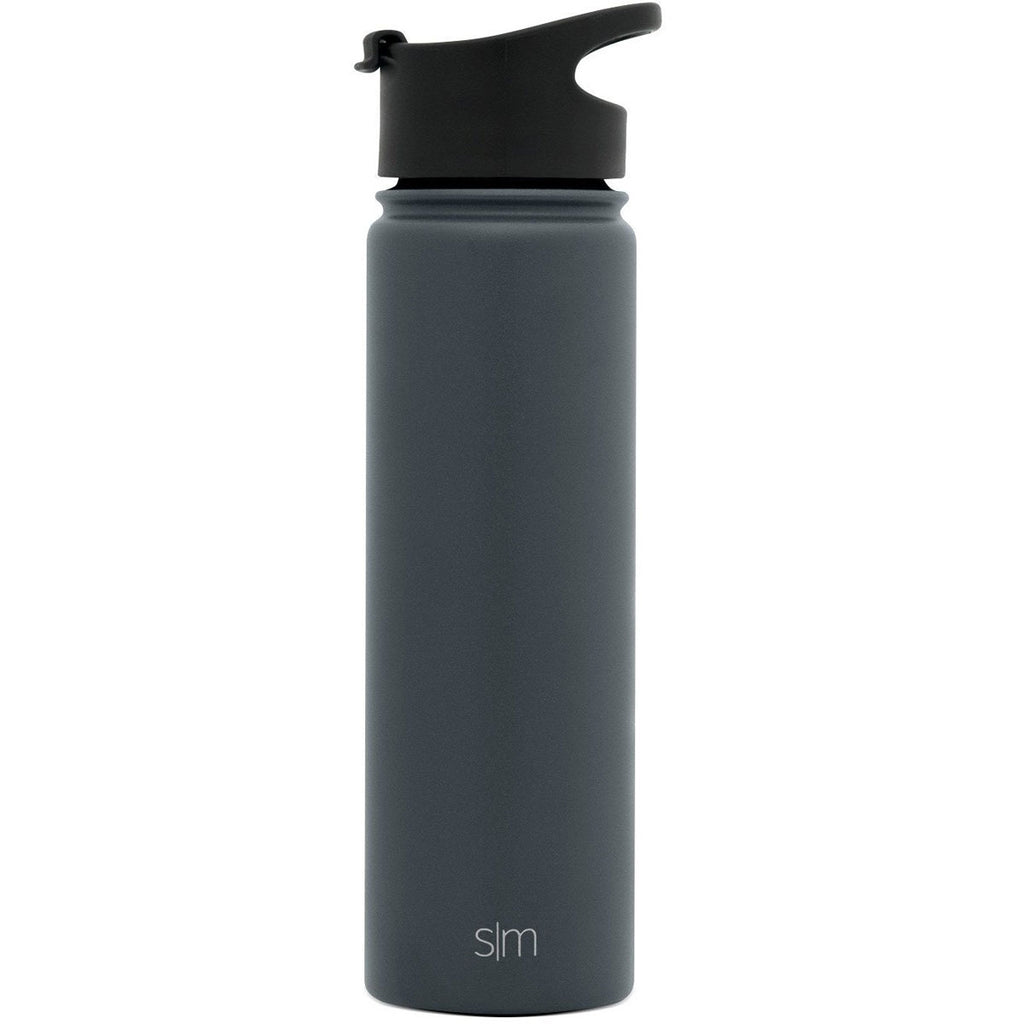 Simple Modern Graphite Summit Water Bottle with Flip Lid - 22oz