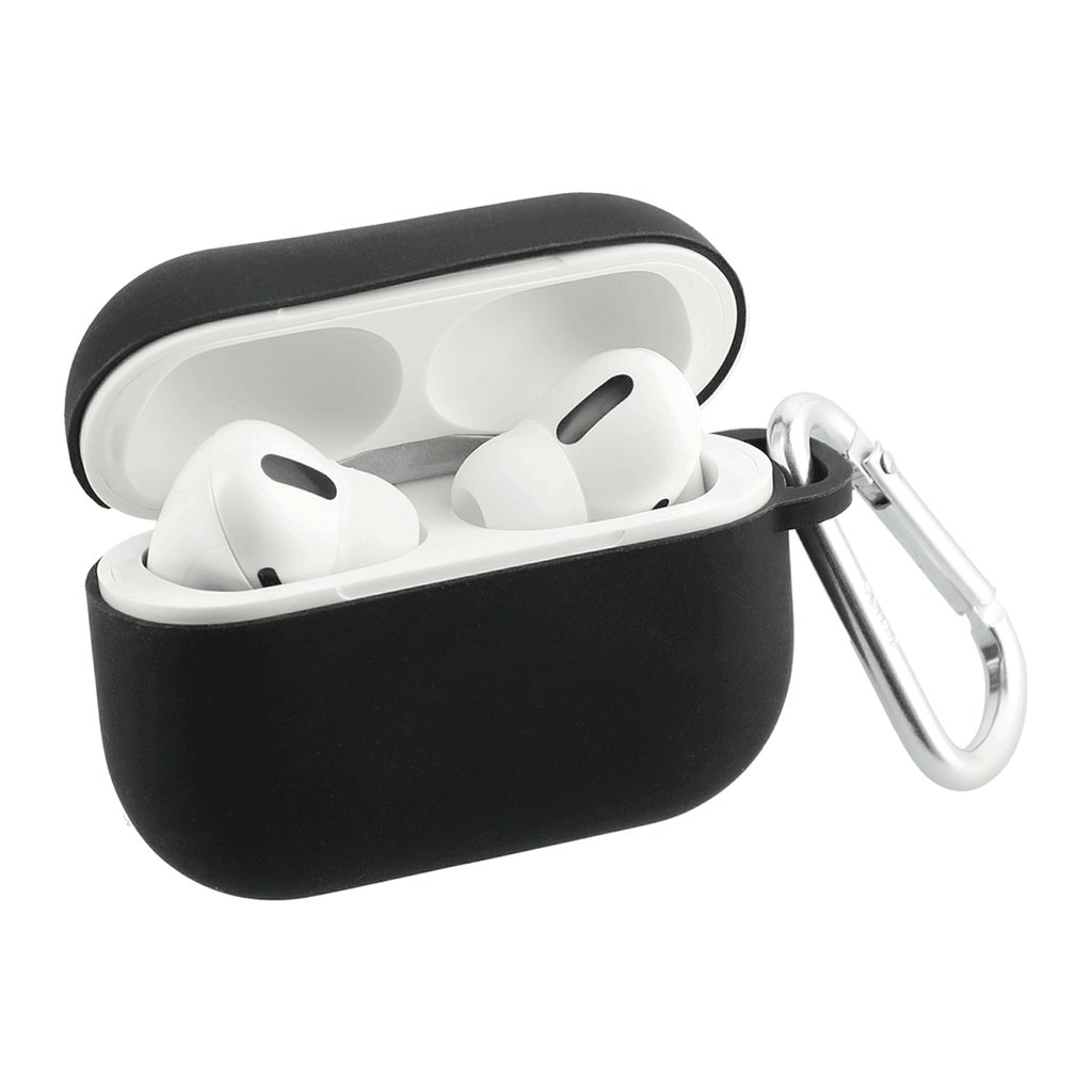 Custom Bullet Black Silicone Airpod Pro Case Branded Airpod Pro Case