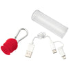 Bullet Red Tac 3-in-1 Charging Cable in Case