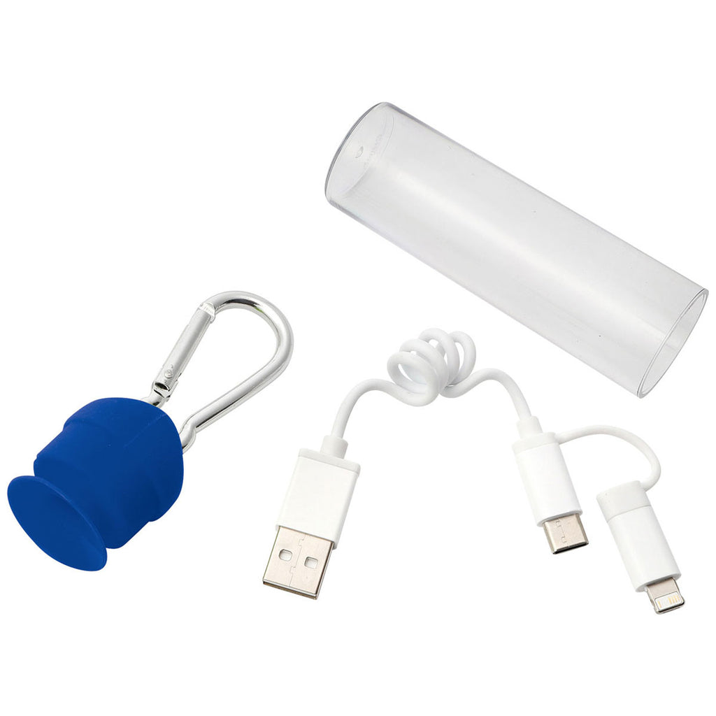 Bullet Royal Blue Tac 3-in-1 Charging Cable in Case