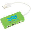 Bullet Lime Green Brick USB Hub