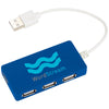 Bullet Royal Blue Brick USB Hub