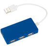 Bullet Royal Blue Brick USB Hub