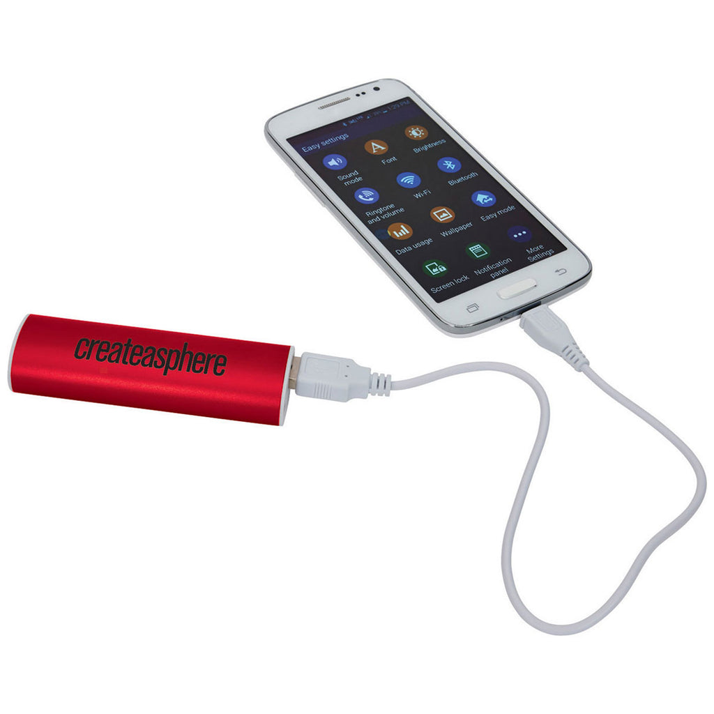 Bullet Red Oomph Value 2,000 mAh Power Bank