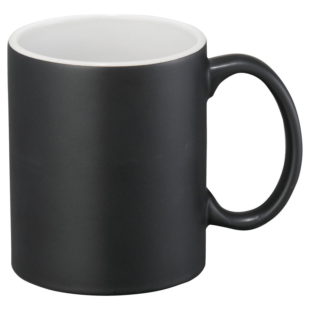 Bullet Black with White Lining Maya 11oz Ceramic Mug