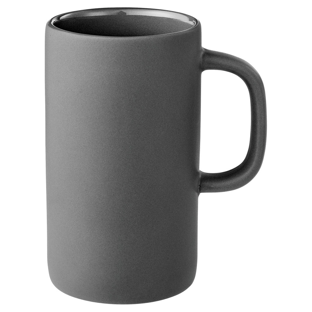 Bullet Grey Tall 12oz Ceramic Mug