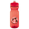 Bullet Translucent Red Easy Squeezy Crystal 24oz. Sports Bottle