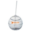 Bullet Clear Fiesta Ball 20oz with Straw