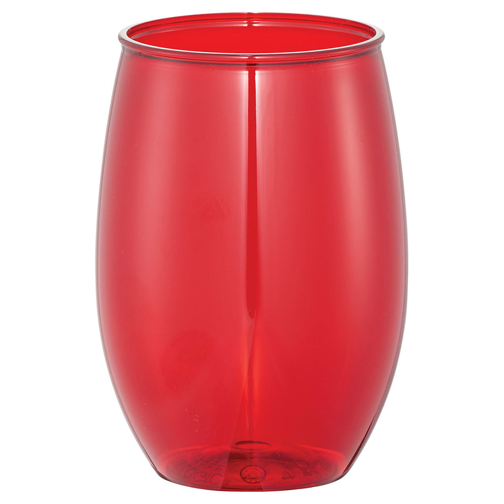Bullet Translucent Red Wynwood 16oz Stemless Wine Cup