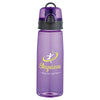 Bullet Transparent Purple Capri 25oz Tritan Sports Bottle