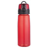 Bullet Transparent Red Capri 25oz Tritan Sports Bottle