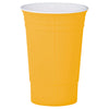 Bullet Yellow 16oz Party Cup