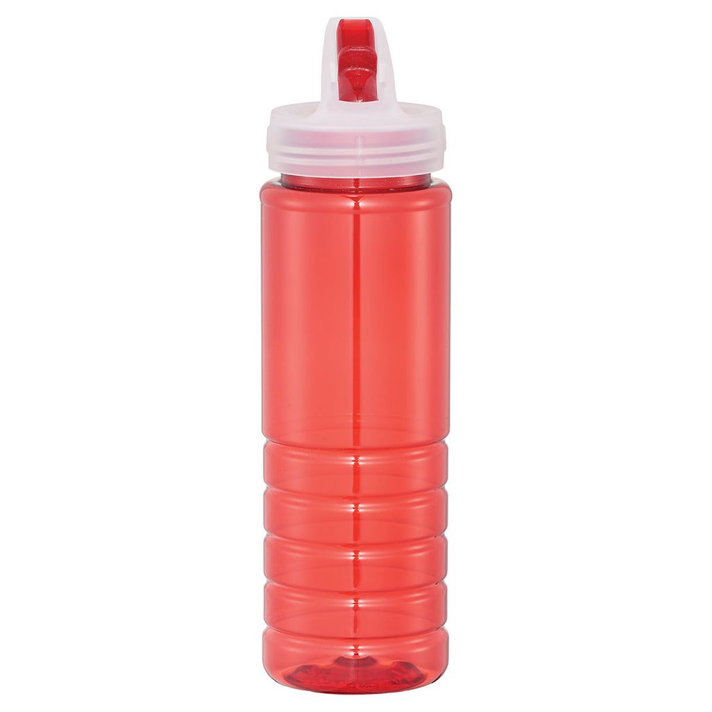 Bullet Translucent Red Biscayne 25oz Sports Bottle