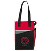 Bullet Red Zippered Non-Woven Lunch Cooler