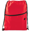 Bullet Red Insulated Zippered Drawstring Bag