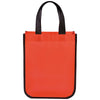 Bullet Red Small Laminated Shopper Tote