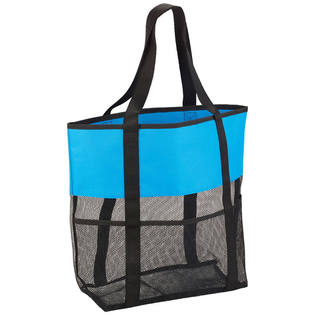 Bullet Process Blue Utility Beach Tote
