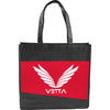 Bullet Red Laminated Non-Woven Convention Tote