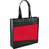Bullet Red Laminated Non-Woven Convention Tote