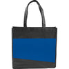 Bullet Royal Blue Laminated Non-Woven Convention Tote