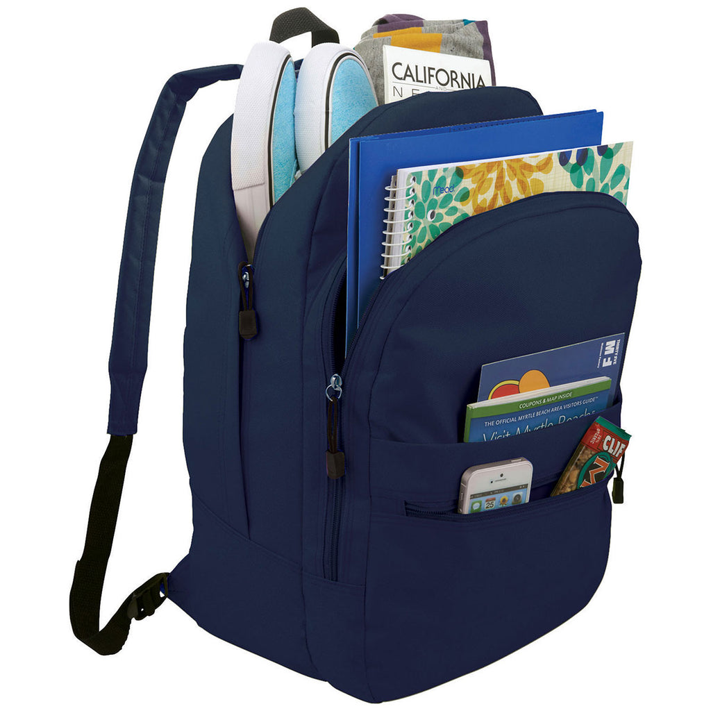 Bullet Navy Blue Campus Deluxe Backpack