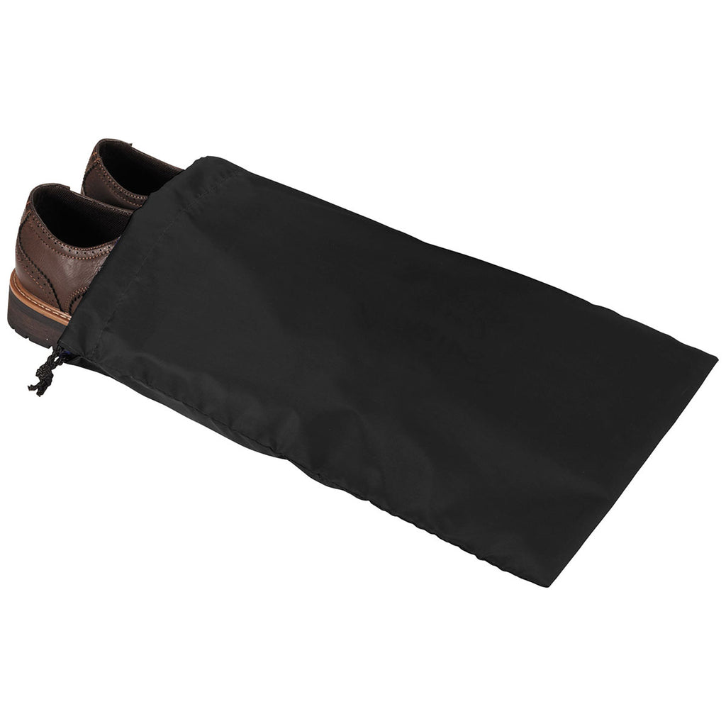 Bullet Black Drawstring Shoe Bag